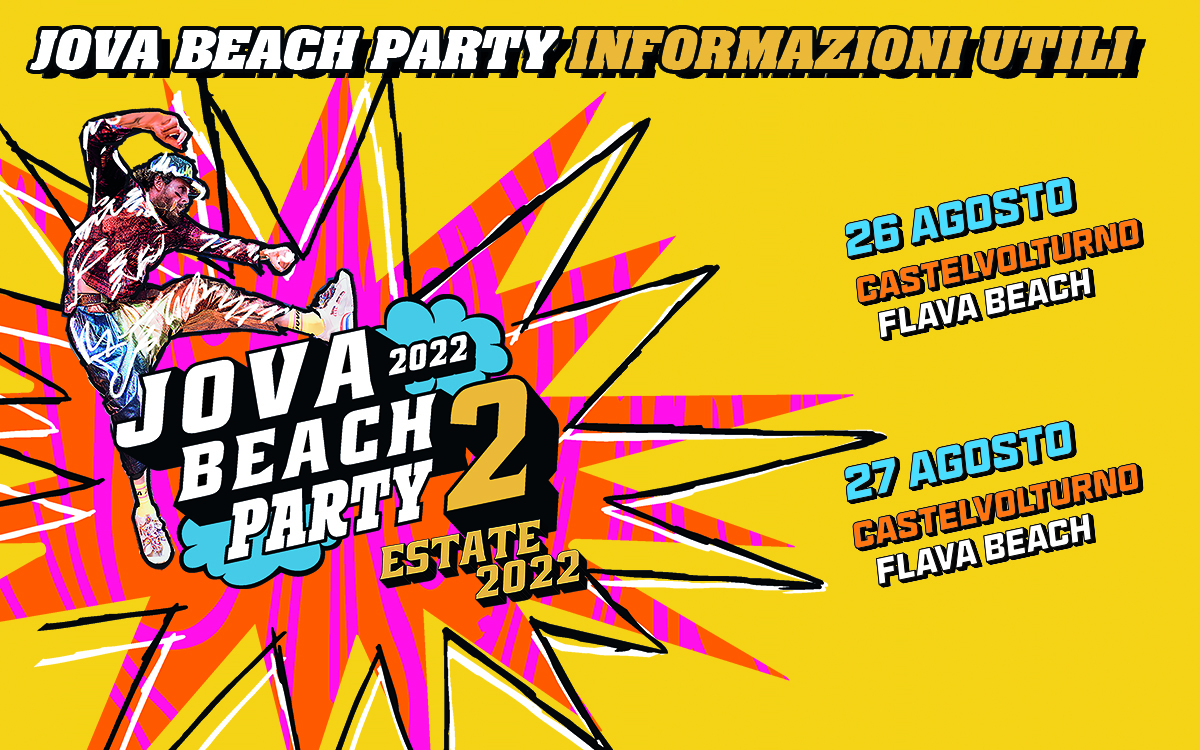 Notizie dal blog: Jova beach party 2022: Informazioni utili