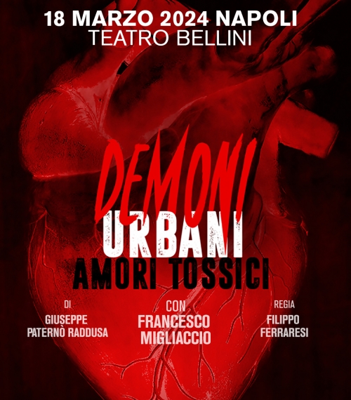 Notizie dal eventi: Demoni Urbani - Amori Tossici