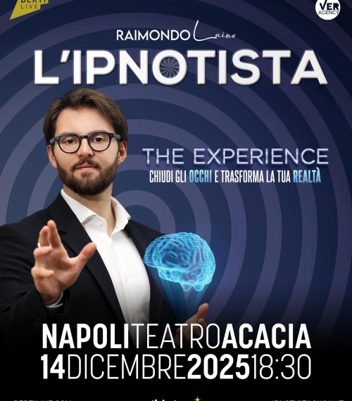 Raimondo Laino – L’ipnotista. The Experience Tour